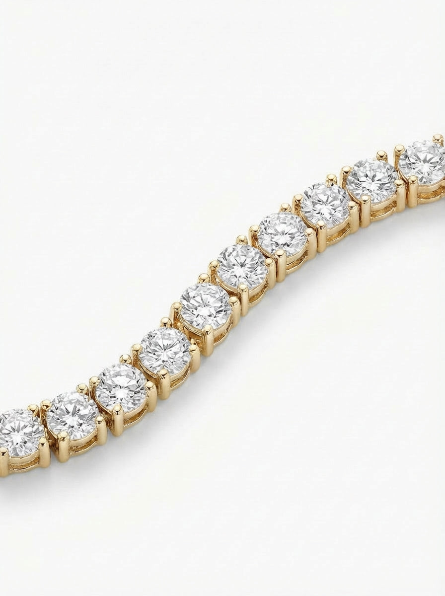 Lab Diamond Tennis Bracelet
