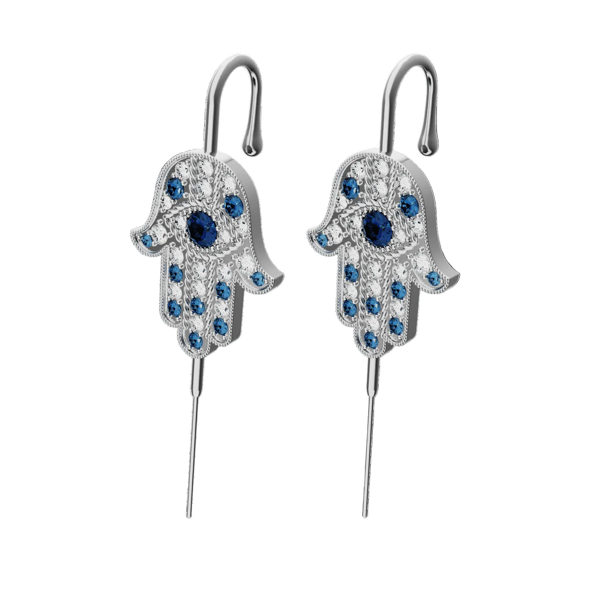 Sapphire Hamsa