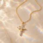 Crown Cross Necklace