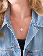 Icon White Necklace