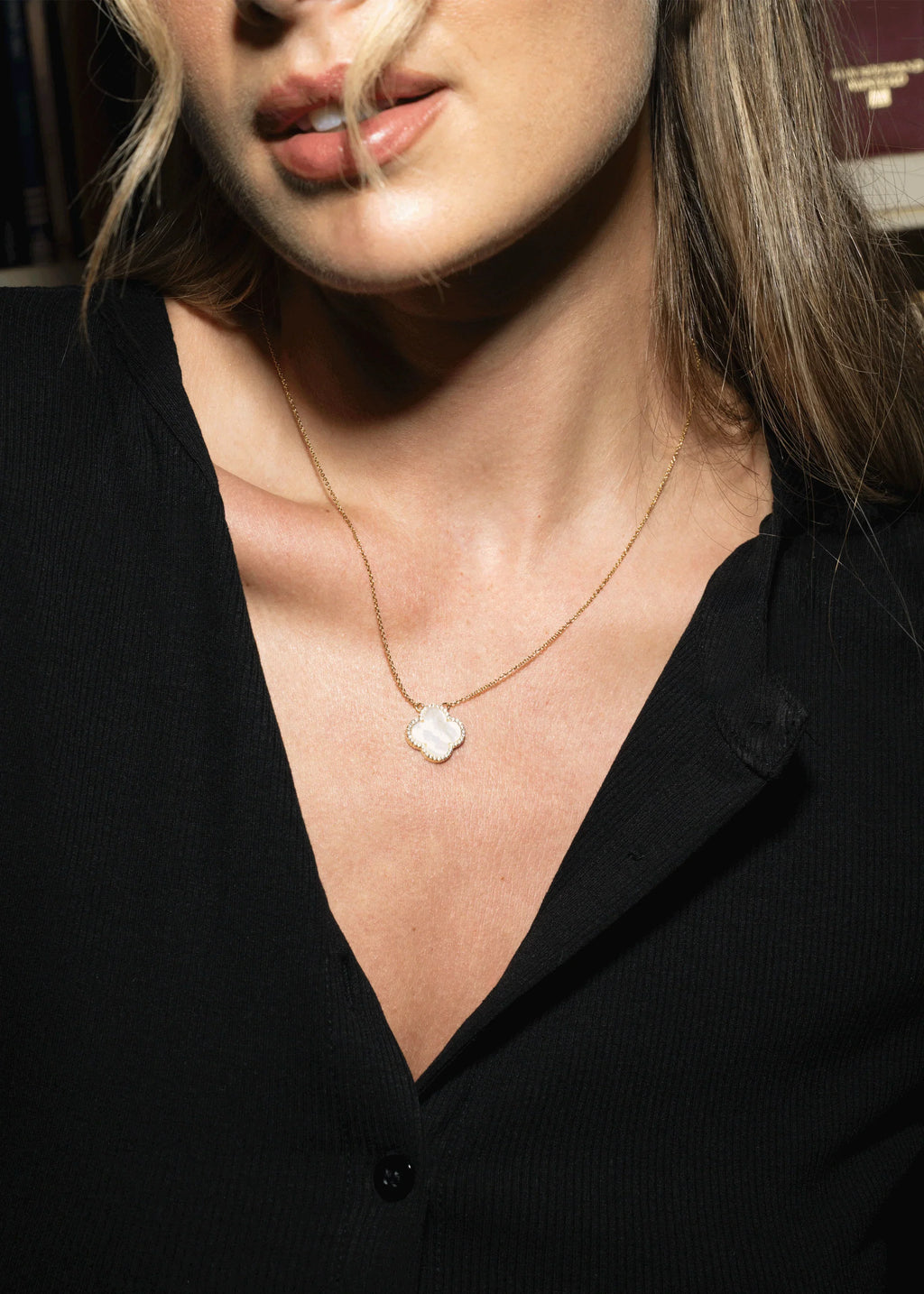 Icon White Necklace