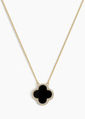 Icon Black Necklace