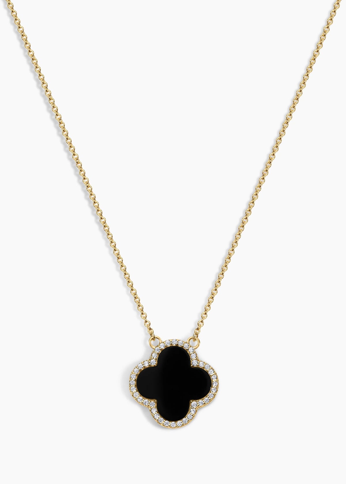 Icon Black Necklace
