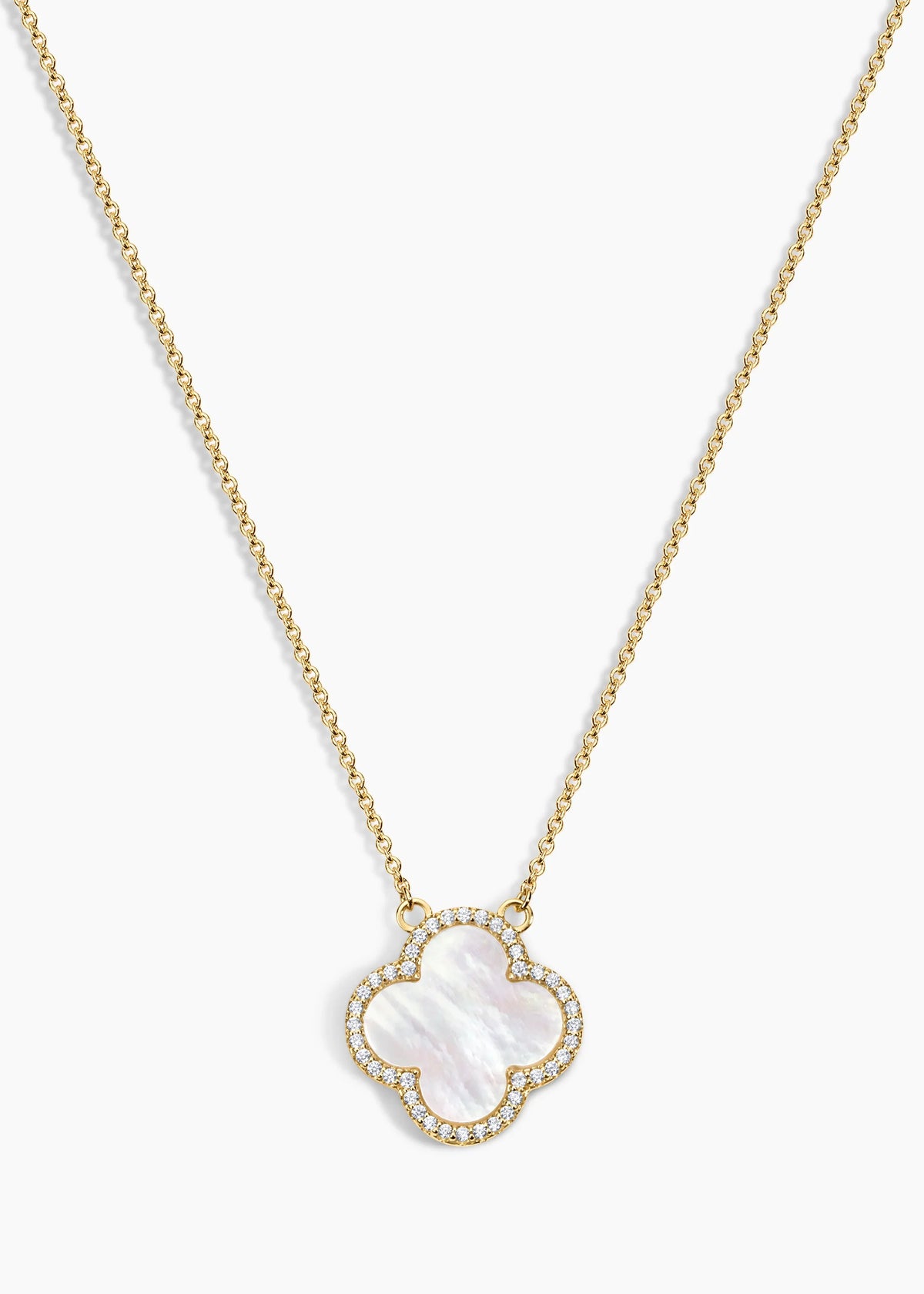 Icon White Necklace