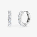 Lab Diamond Tennis Hoops